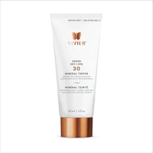Load image into Gallery viewer, Vivier Sheer SPF 30 Mineral Tinted Sunscreen