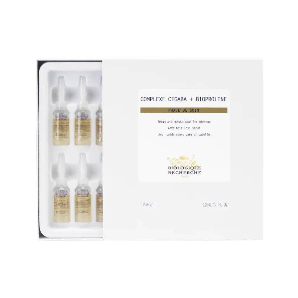 Complexe Cegaba + Bioproline Serum - Hair Loss Prevention & Fortifying Treatment | Biologique Recherche