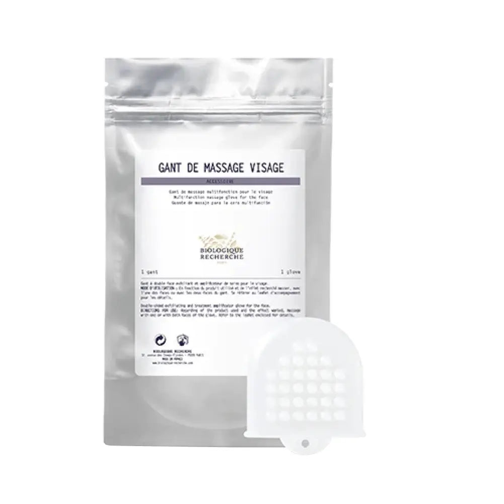 Gant De Massage Visage - Dual-Sided Facial Massage & Exfoliating Glove | Biologique Recherche