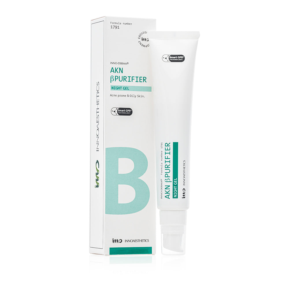 INNO-DERMA AKN B-Purifier Night Gel - Purifying Night Gel for Oily Skin | Innoaesthetics