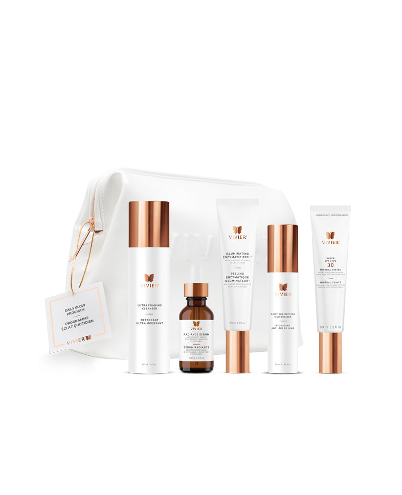 Daily Glow Program - 5-Step Brightening Routine | Vivier