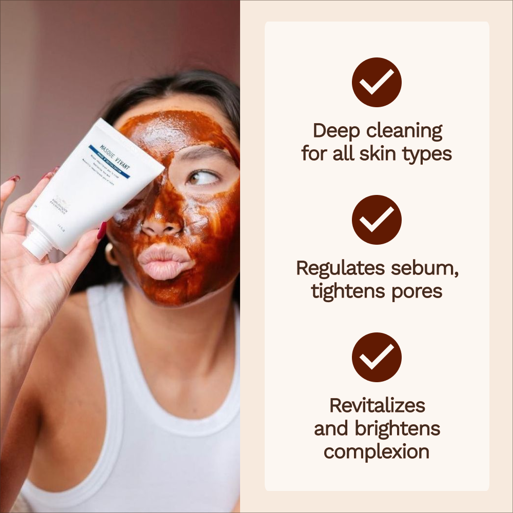 Masque Vivant - Oil-Balancing & Blemish-Reducing Face Mask | Biologique Recherche