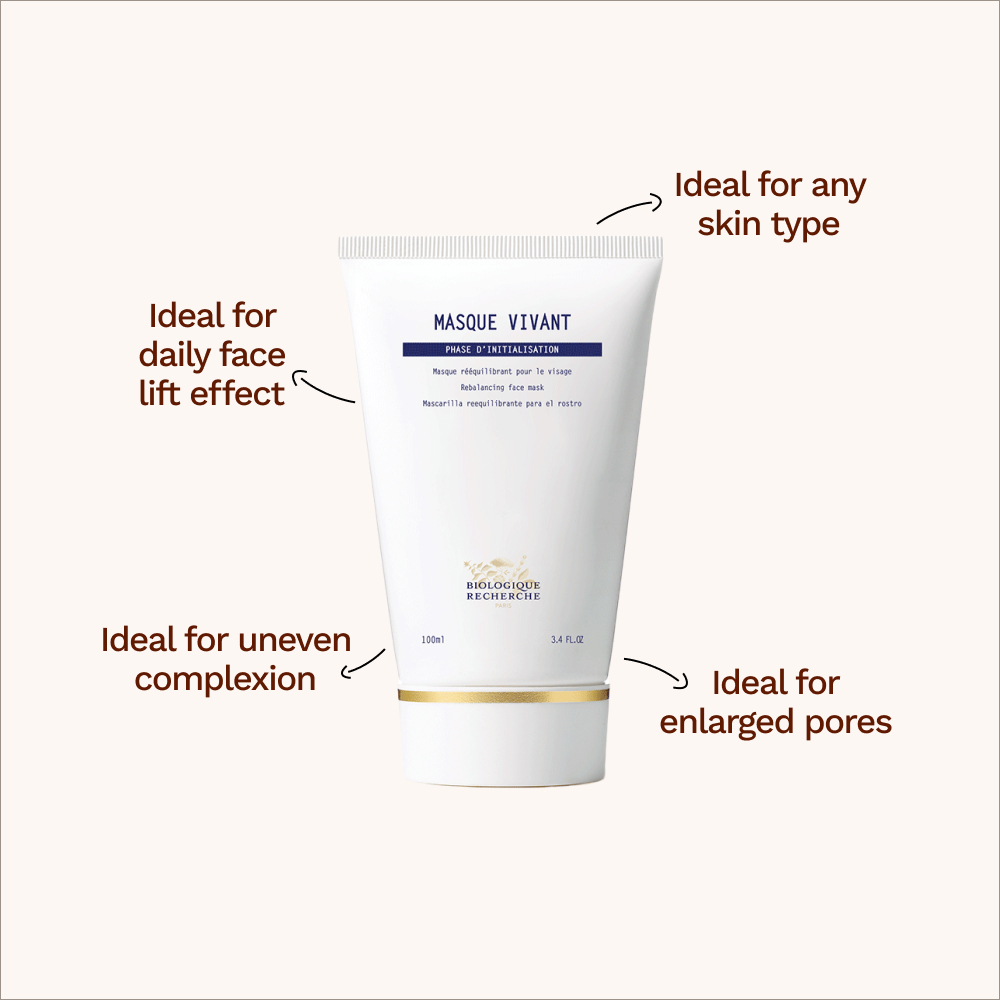 Masque Vivant - Oil-Balancing & Blemish-Reducing Face Mask | Biologique Recherche