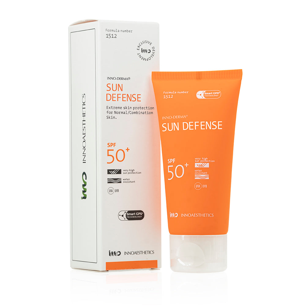 INNO-DERMA Sun Defense SPF 50+ - Broad-Spectrum Facial Sunscreen | Innoaesthetics