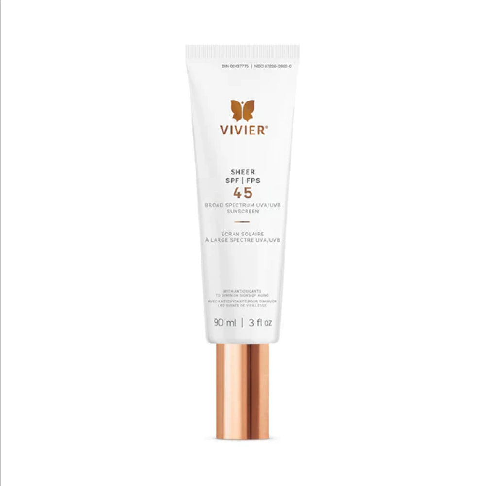 Sheer SPF 45 - Lightweight Sunscreen | Vivier