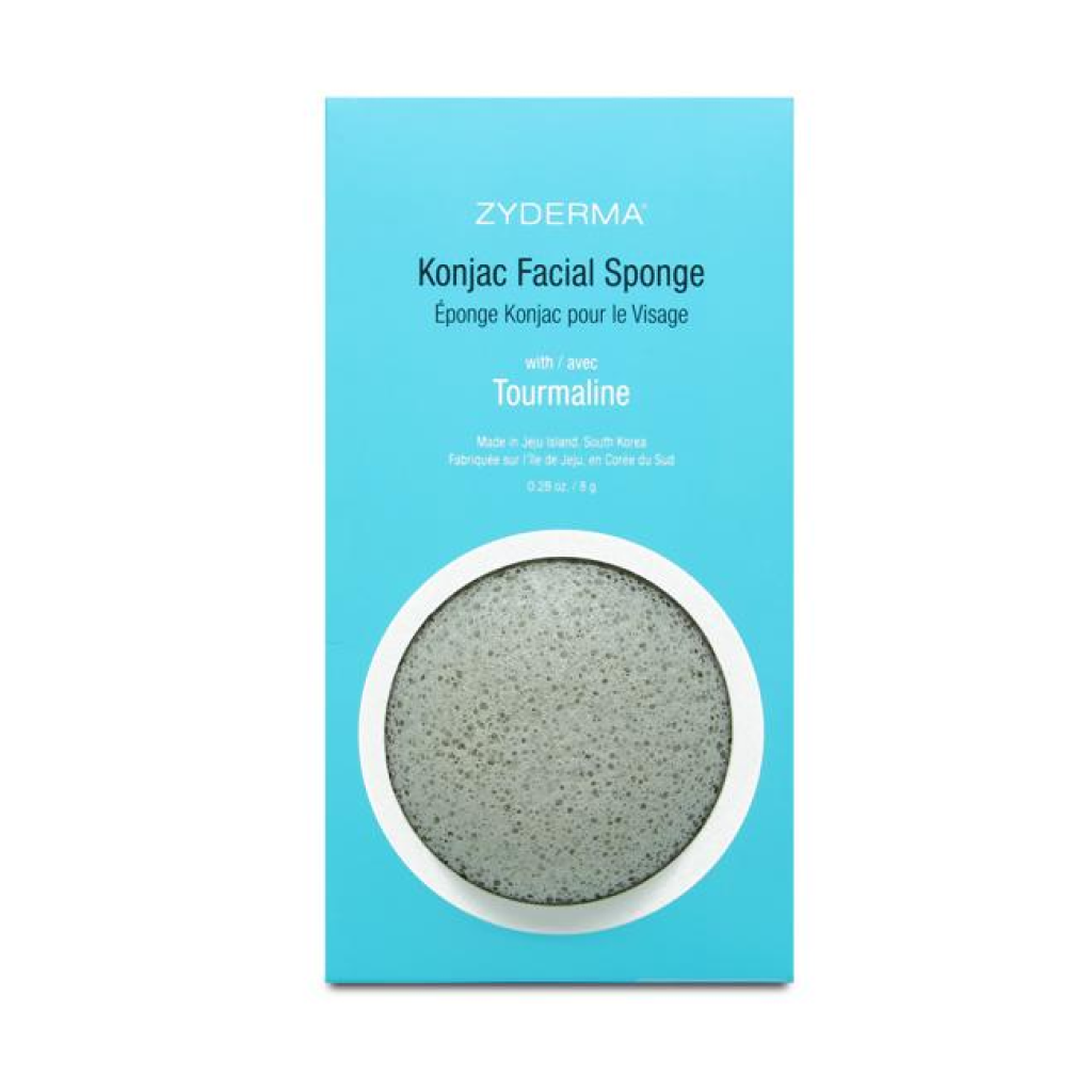 Konjac Facial Sponge with Tourmaline